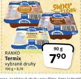 Coop Ranko termix vybrané druhy 90g nabídka