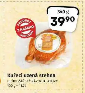 Coop Kuřecí uzená stehna 340g nabídka