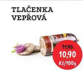 RABBIT řeznictví Tlačenka vepřová, 100 g nabídka