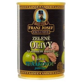Franz josef kaiser olivy zelené plněné tuňákovou pastou