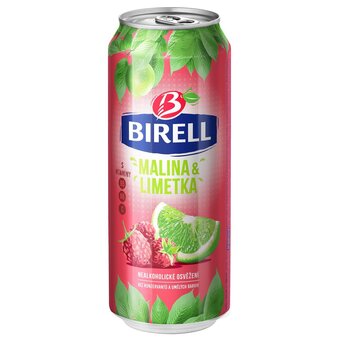 Rohlik.cz Birell limetka & malina plech nabídka