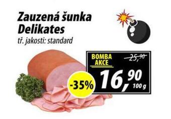 ZEMAN Zauzená šunka delikates nabídka
