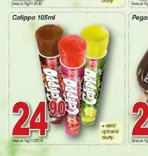 Lidl Calippo nabídka