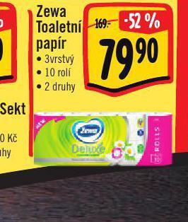 Jip Zewa toaletní papír nabídka
