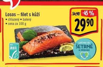 Jip Losos - filet s kůží nabídka