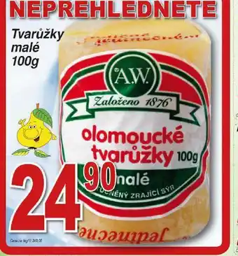 Lidl Tvarůžky malé nabídka