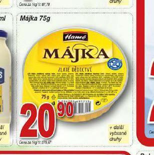 Lidl Hamé májka nabídka