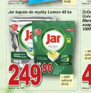 Lidl Jar kapsle do myčky nabídka