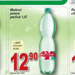 Lidl Mattoni jemně perlivá nabídka