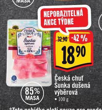 Jip Šunka dušená nabídka
