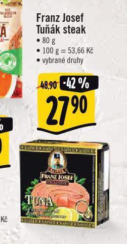 Jip Franz josef tuňák steak nabídka