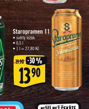 Albert Pivo staropramen nabídka
