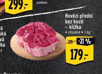 Albert Hovězí přední bez kosti nabídka