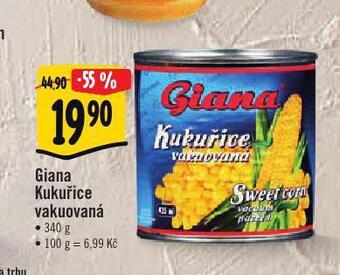Albert Giana kukuřice nabídka
