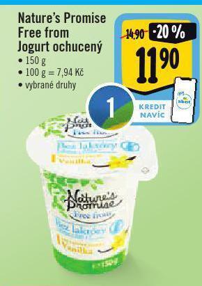 Albert Free from jogurt nabídka