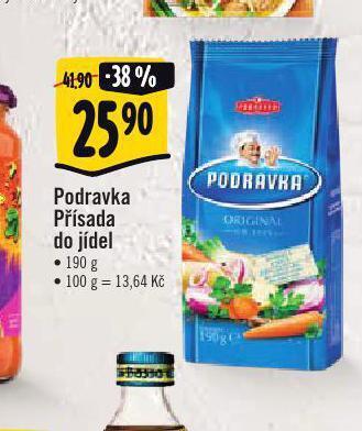 Albert Podravka přísada do jídel nabídka
