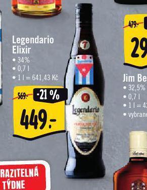 Albert Legendario elixir nabídka