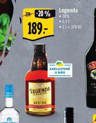 Albert Legenda nabídka