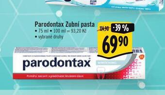 Albert Parodontax zubní pasta nabídka