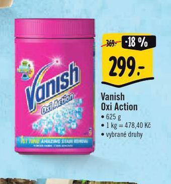 Albert Vanish oxi action nabídka