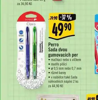 Gumovací pera