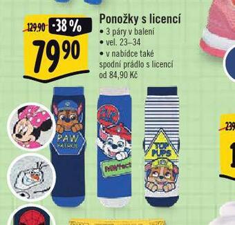 Albert Ponožky nabídka