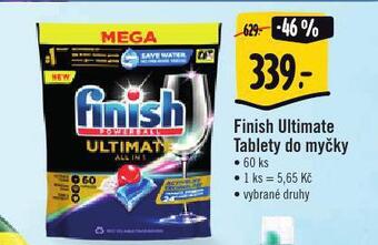 Albert Finish tablety do myčky nabídka