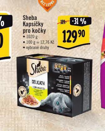 Albert Sheba kapsičky pro kočky nabídka
