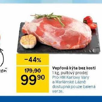 Tesco Vepřová kýta bez kosti nabídka