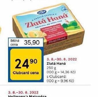 Tesco Zlatá haná nabídka