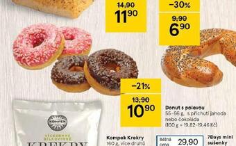 Tesco Donut s polevou nabídka