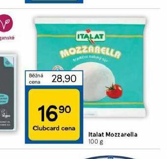 Tesco Mozzarella sýr nabídka