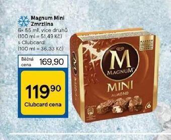 Tesco Zmrzlina magnum nabídka