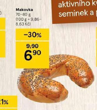 Tesco Makovka nabídka