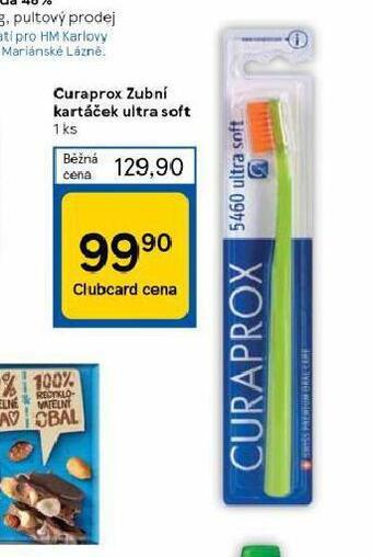 Tesco Curaprox zubní kartáček nabídka