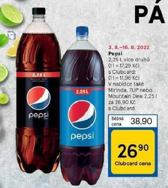 Tesco Pepsi nabídka