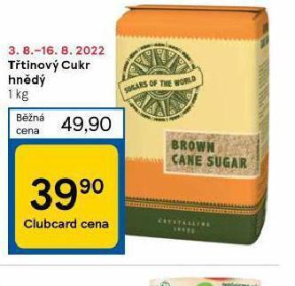 Tesco Třtinový cukr nabídka