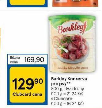 Barkley konzerva pro psy