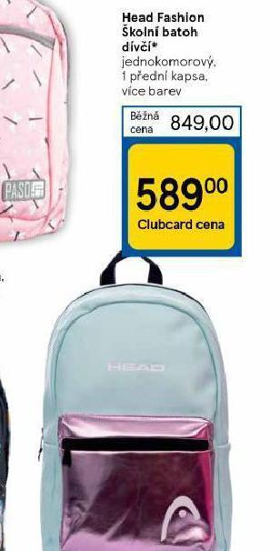 Tesco Školní batoh nabídka