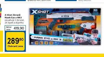 Tesco X-shot zbraně nabídka