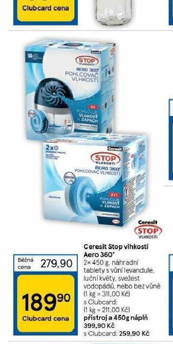 Tesco Ceresit stop vlhkosti nabídka