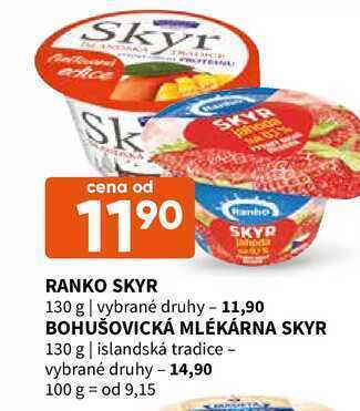 Terno Ranko skyr 130 g nabídka