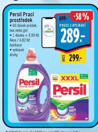 Albert Persil prací prostředek 60 dávek prášek nabídka