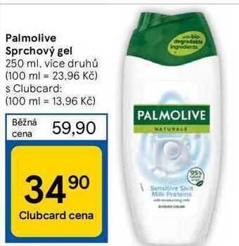 Tesco Palmolive sprchový gel 250 ml nabídka