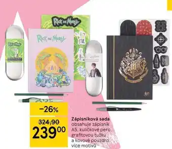 Tesco Zápisníková sada nabídka