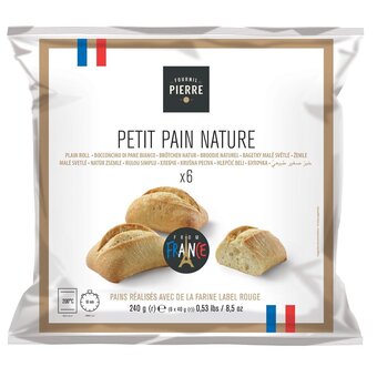 Le fournil de pierre žemle malé světlé, 6 ks (mražené)