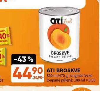 Terno Ati broskve nabídka