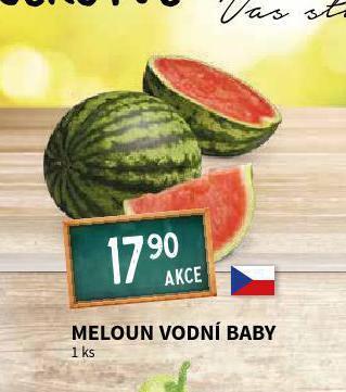 Terno Meloun vodní baby nabídka