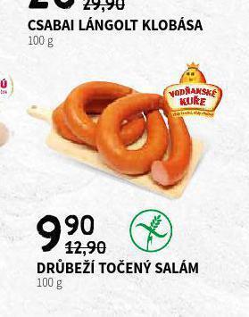 Terno Drůbeží točený salám nabídka