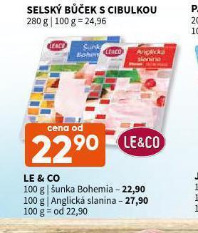 Terno Anglická slanina nabídka